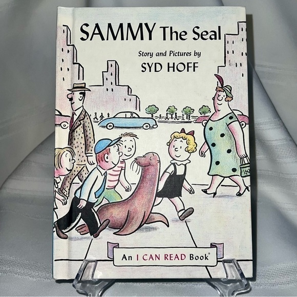 Weekly Reader Book Sammy‎ the Seal I Can Read Harper & Row Vintage EUC Like New - Picture 1 of 8